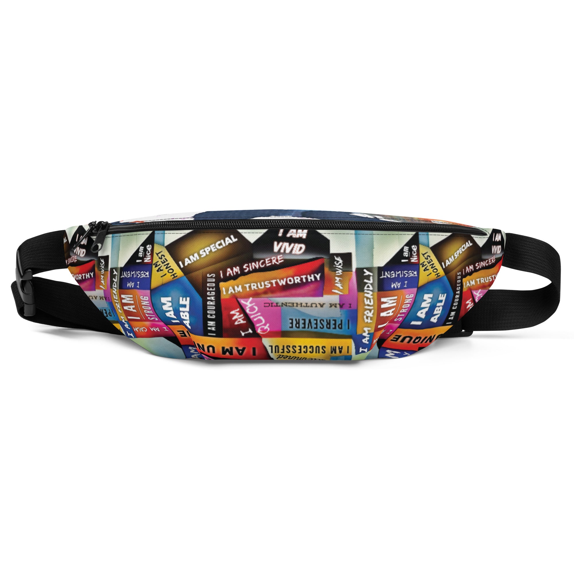 GloWell Designs - Fanny Pack - Affirmation Quote - I Am