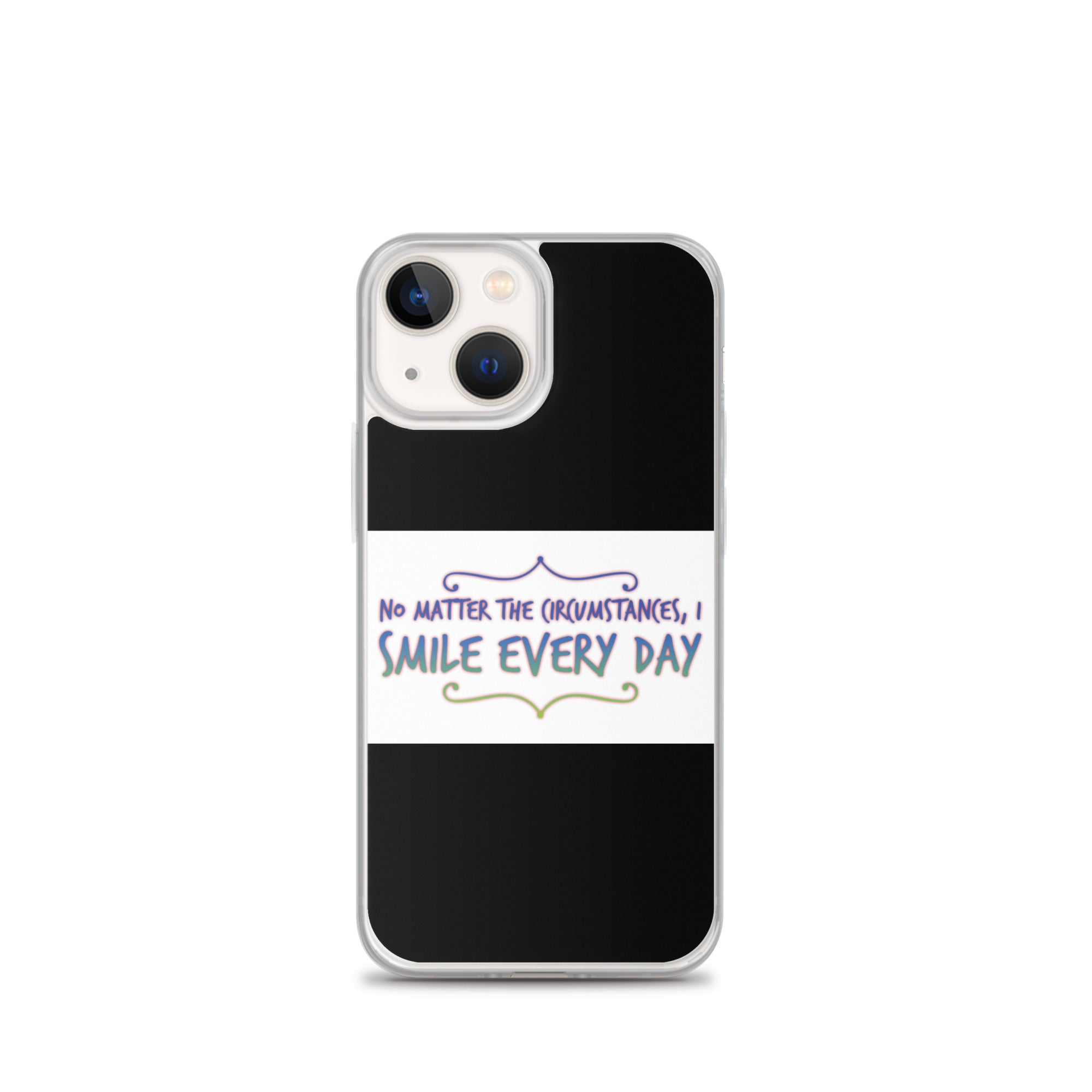 GloWell Designs - iPhone Case - Affirmation Quote - I Smile Every Day - GloWell Designs