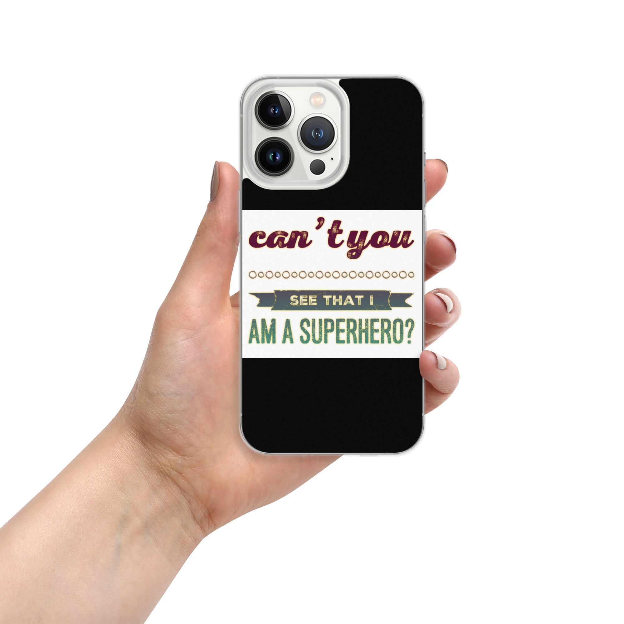 GloWell Designs - iPhone Case - Affirmation Quote - I Am a Superhero - GloWell Designs