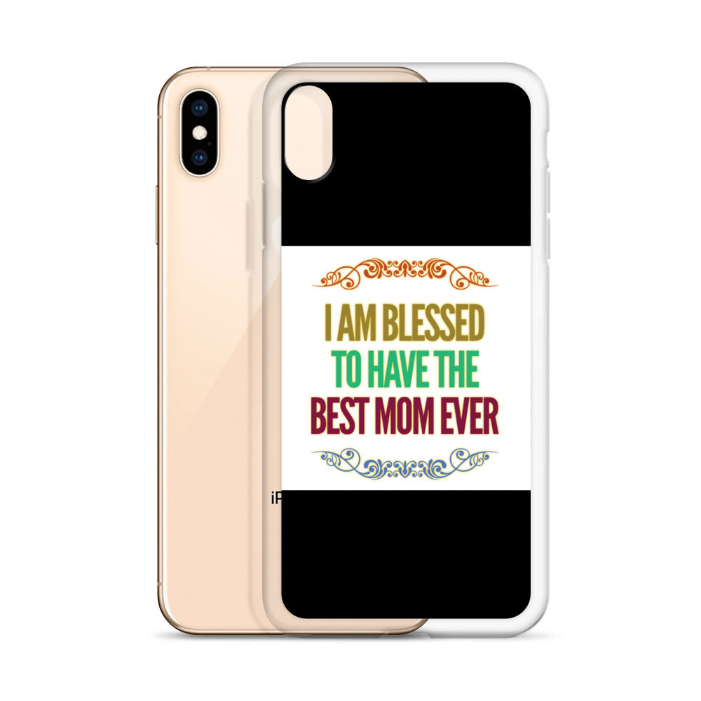 GloWell Designs - iPhone Case - Affirmation Quote - Gift - Best Mom Ever - GloWell Designs