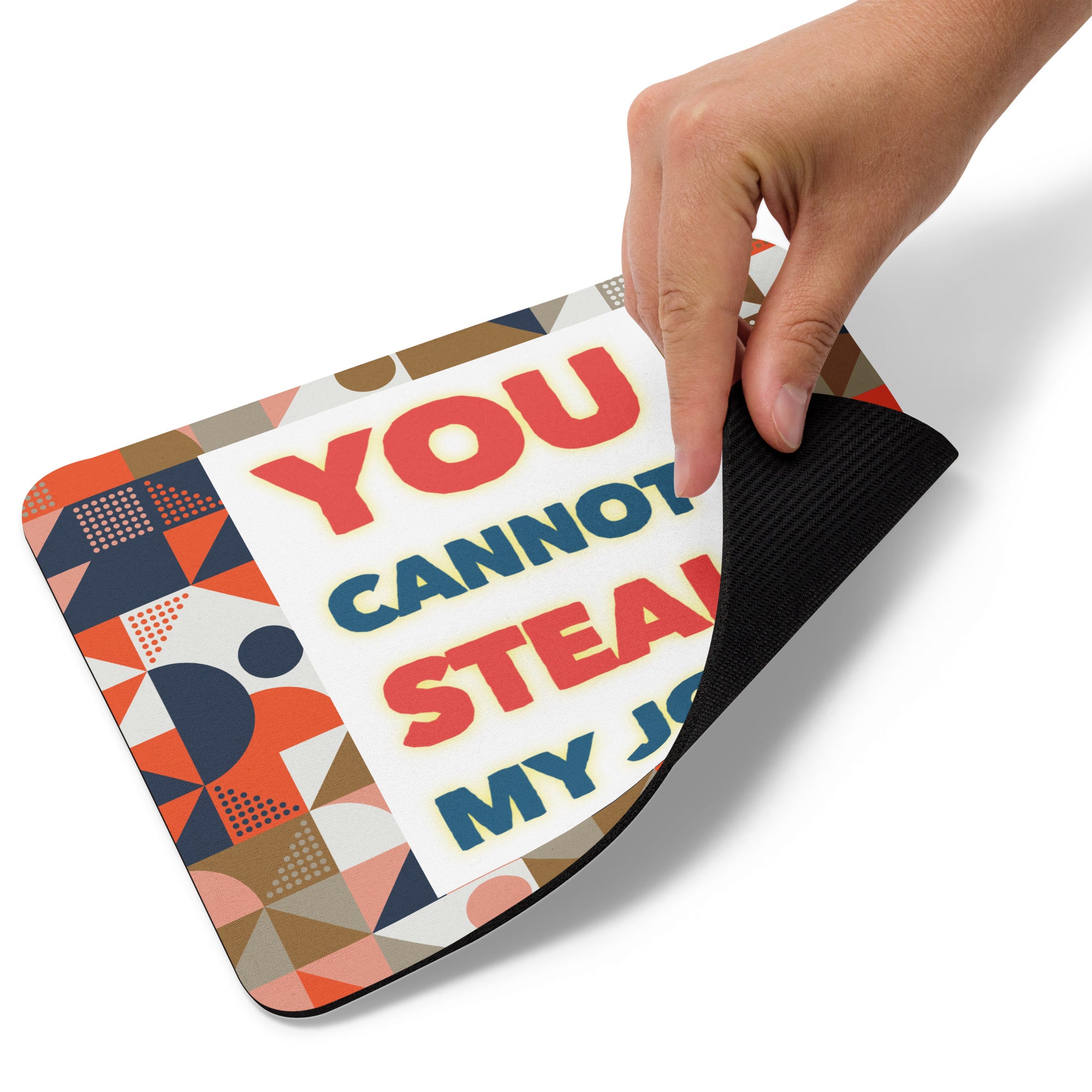 GloWell Designs - Mouse Pad - Affirmation Quote - You Cannot Steal My Joy - GloWell Designs