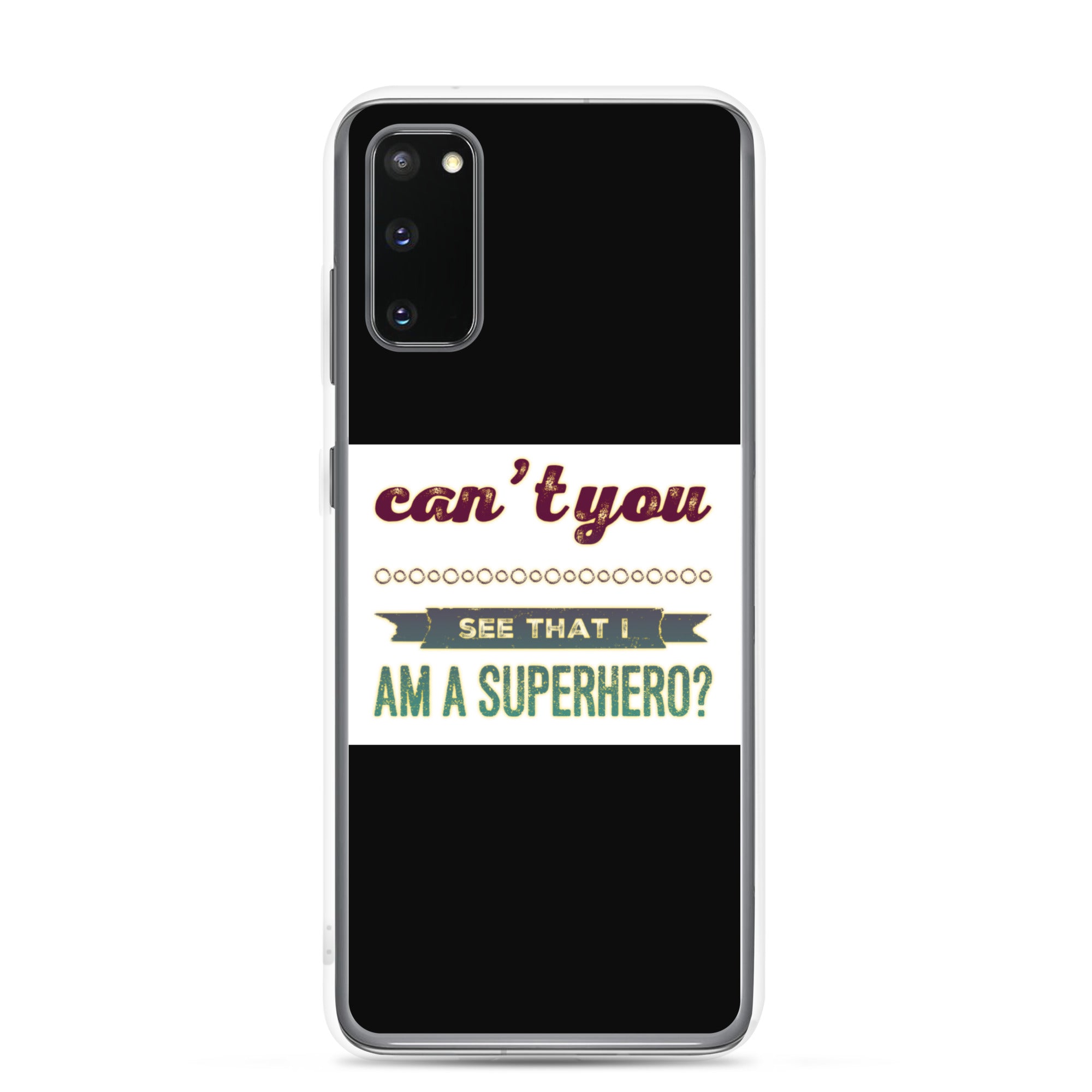 GloWell Designs - Samsung Case - Affirmation Quote - I Am a Superhero - GloWell Designs
