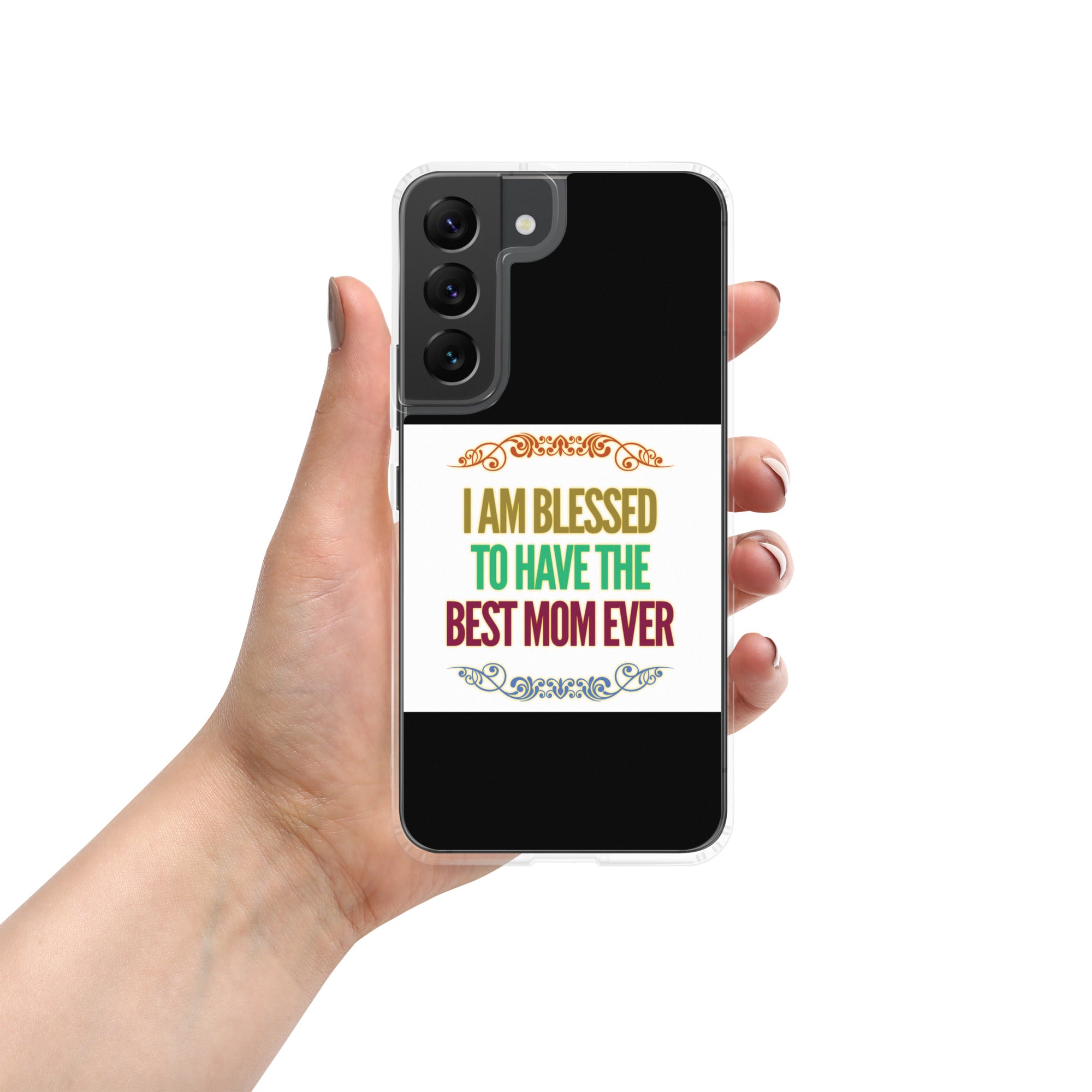 GloWell Designs - Samsung Case - Affirmation Quote - Gift - Best Mom Ever - GloWell Designs