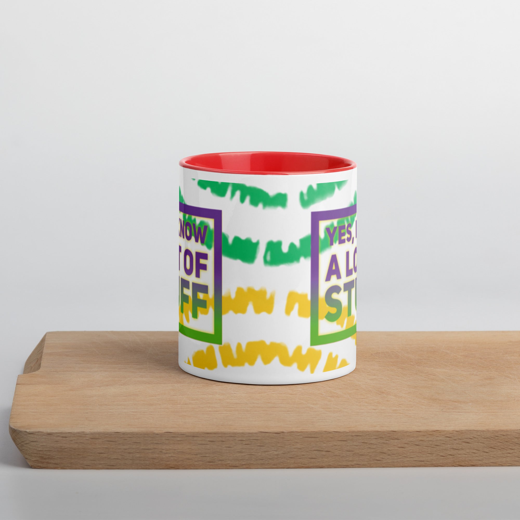 GloWell Designs - Mug with Color Inside - Affirmation Quote - I Know - GloWell Designs