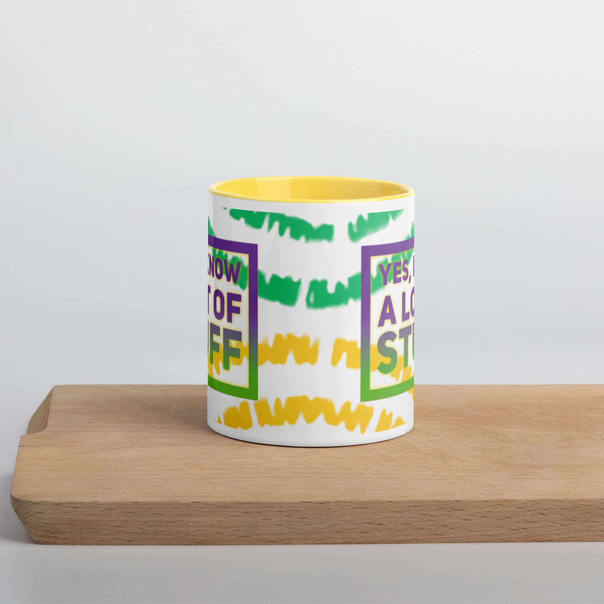 GloWell Designs - Mug with Color Inside - Affirmation Quote - I Know - GloWell Designs